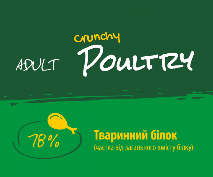 Сухий корм для дорослих кішок Josera JosiCat Crunchy Poultry (10 кг) 196493319-1 фото