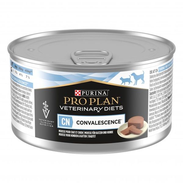 Влажный диетический корм для кошек Purina Pro Plan Veterinary Diets CN Convalescence консерва 195 г 8445290092939 фото