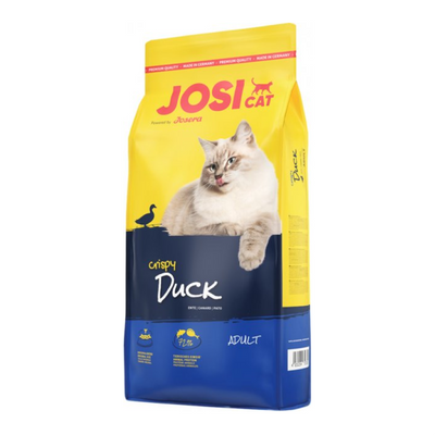 Сухий корм для дорослих кішок Josera JosiCat Crispy Duck (10 кг) 4032254753360 фото